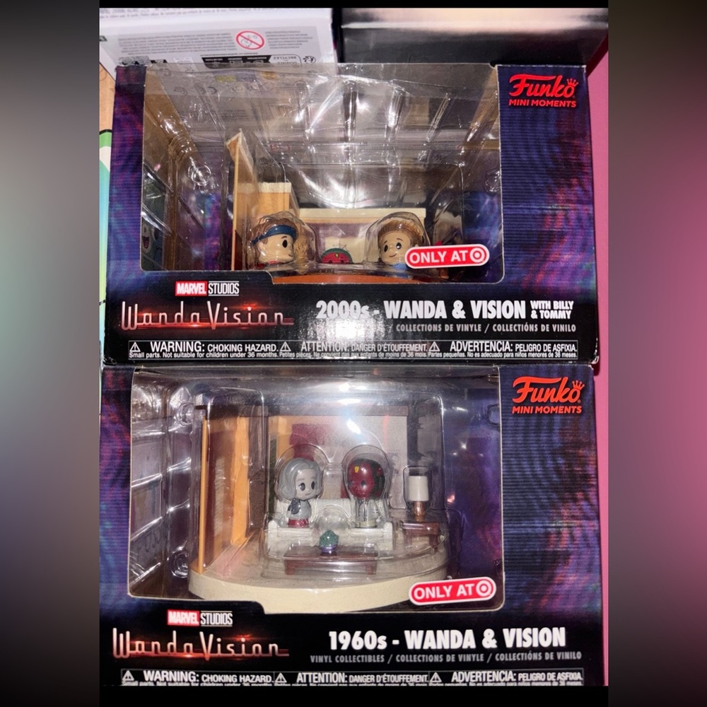 Funko WandaVision Mini Moments Duo — Red, White, Yellow, Purple